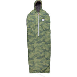 Poler Outdoor Stuff Shaggy Napsack Unisex Adventure Gear Sleeping Bag - Green