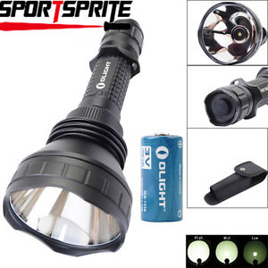 Olight M2X-UT Javelot 1020LM 3 Mode CR123A LED Flashlight Lamp W/holster&Battery