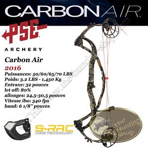 PSE Carbon Air 70lb RH Camo
