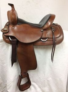 Circle Y Used 16" 1285 Park and Trail Western Saddle Regular Quarter Horse Bar