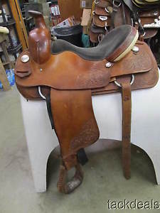 Courts Roping Saddle 16" Lightly Used for Trail Riding Only