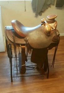 McCall wade roping saddle