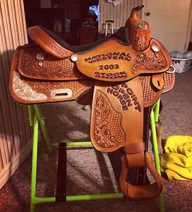 Rocking R Saddlery 2003 Trophy Reining Saddle