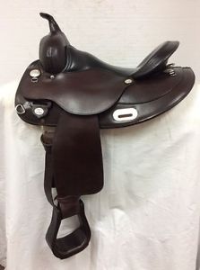 Circle Y 15" Used #1561 Arab Flex Lite Western Trail Saddle Regular Arab Bars