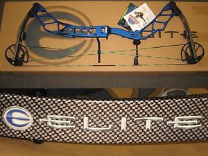 ELITE IMPULSE 34 Archery 3D Bow 27" to 31" Right Hand 50# to 60# Target Blue