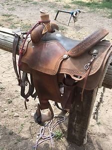 14.5 Martin Calf Roping Saddle