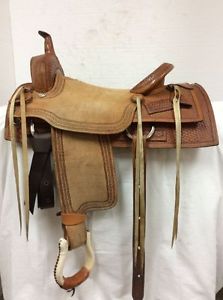 Western Star Saddle Shop 17" Cutter Saddle #1743 Used Full Quarter Horse Bar