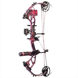 NEW 2017 PSE DRIVE-R SD RTS PRO PACKAGE 40-50# MUDDY GIRL CAMO BOW
