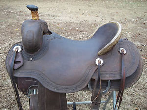 Ranch,Trail Saddle/ Jeff Smith Association 17 In. Hard Seat