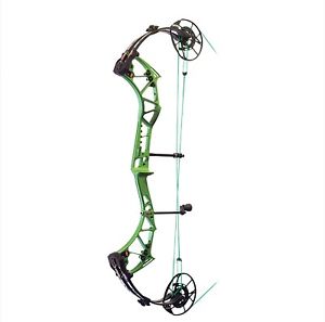 NEW 2017 PSE EVOLVE 35 50-60# ELECTRIC LIME GREEN TARGET BOW 26 to 31-1/2" DRAW