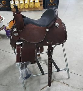 Martin 15" Cervi Crown C Roughout Barrel Saddle with Bison Seat. Brand New!