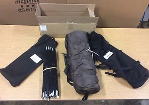 NEW EUREKA ECWT 4 MAN MILITARY TENT AND POLE SET! COMPLETE EXCEPT FLY, STAKES