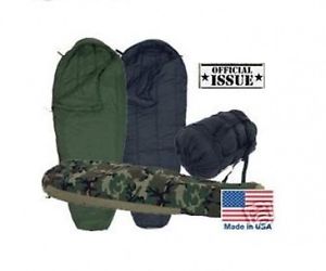 US Army MSS USMC Per dormire bag Sistema Goretex Sacco a pelo Woodland mimetico