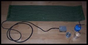 Portable Heated Seat/Bed Cover, Winter Wild Camping, Fishing + USB Charger