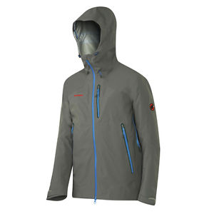 Mammut Jacke Herren Masao Jacket Men Grau Wasserdichte Funktionsjacke Gr. XL