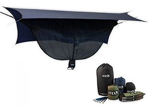 NEW ENO OneLink Hammock Shelter System - DoubleNest Hammock, Bug net, Rain Tarp+
