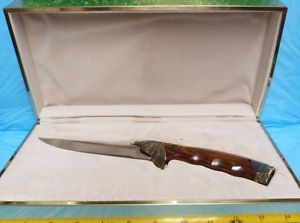 KERSHAW 11" FIXED BLADE #4208/5000 LIMITED EDITION KNIFE W/ COLLECTORS BOX #16