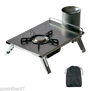 Snowpeak High Quality Gigapower Plate Burner Li Baja camp stove tent cook table