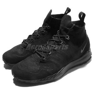 Nike Nike Zoom Talaria Mid FK Flyknit Black Grey Men Outdoors Boots 856957-001