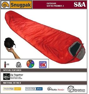 Snugpak Sleeping Bag Premier II Right Hand Zip 92780