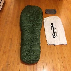 Ultralight Backpacking Quilt 6' Katabatic Chisos 40°F 850 Fill Down