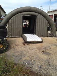 Cold weather camping air structure
