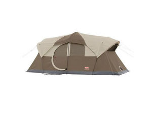 Camping Tents 10 Person Coleman Family Dome WeatherMaster Screened Waterproof