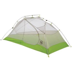 Big Agnes Rattlesnake SL1 MtnGLO Tent: 1-Person 3-Season Gray/Plum One Size
