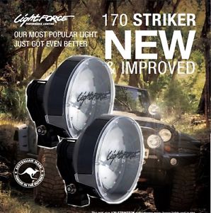 Lightforce Set of Striker 170mm 12V 100w Xenophot Driving lights New & Improved