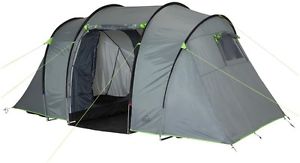 McKinley Family tent for 4 persons SAMOS 4 grey / green