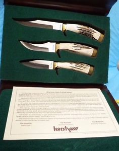 KERSHAW ALL-AMERICAN HAND CRAFTED SERIES 1990 UMATILLA, KLAMATH, McKENZIE #13
