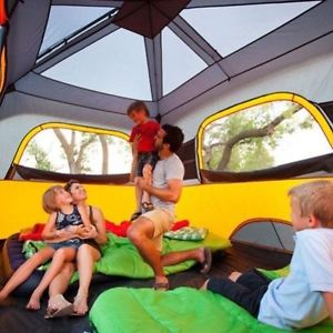 Grande Tenda Campeggio Famiglia igloo 4 6 8 10 12 posti veranda roulotte camper
