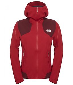 North Face W SHINPURU JACKET BIKING RED T92TVN Gore Tex Active Regenjacke Damen