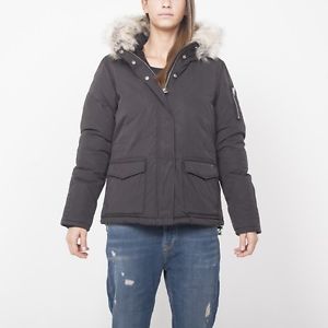 Short Polar Parka Dark Grey