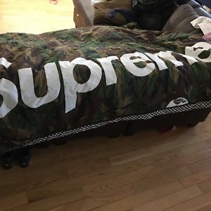 supreme x the north face sleeping bag