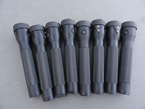 Lot of 8 working Streamlight Stinger Flashlights