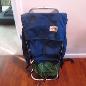 North Face Back Pack W/Exterior Frame