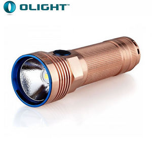 Olight 2500 Lumens R50 Copper Cree XLamp XHP50 LED Rechargeable Flashlight IPX8