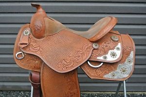**ONE DAY OFFER** 16" Dale Chavez Show Saddle **GREAT CHRISTMAS PRESENT**