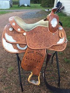 western show saddle 15