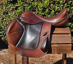 Custom Saddlery Monte Carlo Jump Saddle – 18.5”   **** 7 Day Trial Offered ****