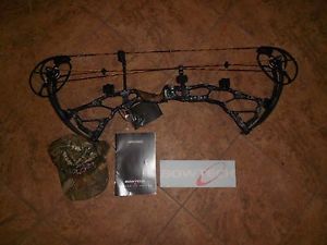 New Bowtech BTX  right hand  Kryptek Typhon  60-70#  27-31"