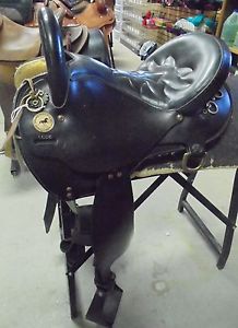 16" TENNESSEAN NATIONAL BRIDLE  ENDURANCE SADDLE 3 1030 2