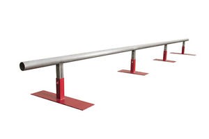 12 Foot Adjustable Skateboard Round Rail