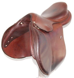 17.5" ANTARES JUMPING SADDLE (S99102704) VERY GOOD CONDITION !! - XVD