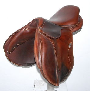 17" ANTARES SADDLE (SO18538) FULL CALF LEATHER, VERY GOOD CONDITION! - DWC - CAN