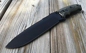 NEW Hogue ex-f01 knife 7in - Fixed Blade w/ Black Handle - $175 w/ Free Shipping