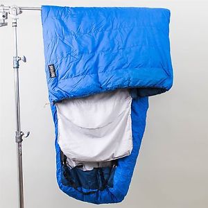 MARMOT Unisex Goose Down 72" Extra Sleeping Wrap Blue Semi Rec Pillow Stuff Sack