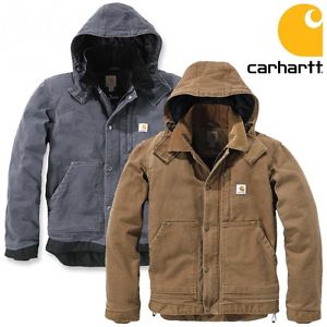 Carhartt Uomo Giacca Sabbia arenaria F/S Caldwell Work Wear S M L XL XXL
