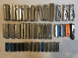 Leatherman Wave, Skeletool, multi tool - lot of 38